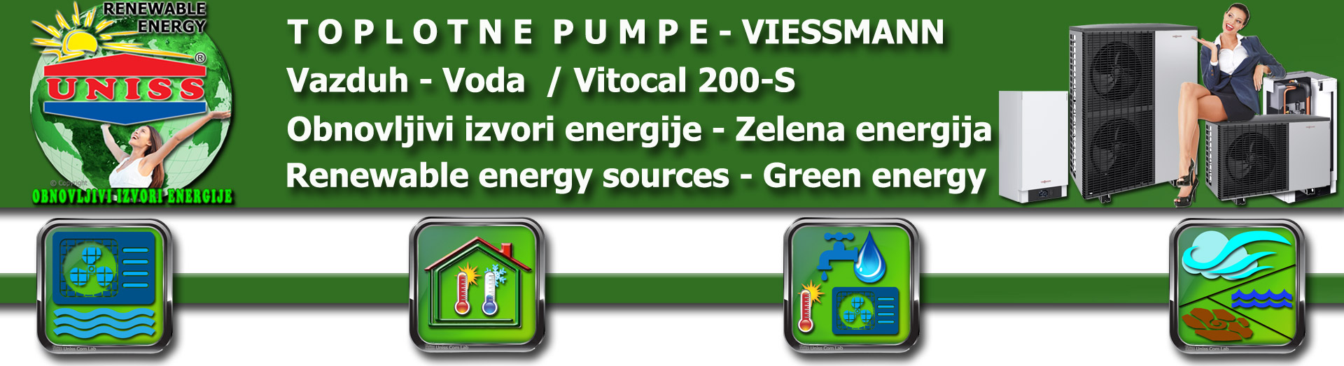 TOPLOTNE PUMPE VAZDUH VODA - VIESSMANN - Vitocal 200-S Cena / Viessmann cenovnik Srbija