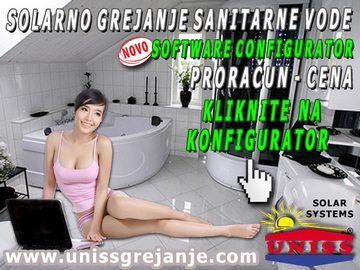 SOLARNO GREJANJE SANITARNE VODE,
 CENA / Solarno grejanje vode,
 proračun,
 cena - Solarno grejanje vode za prodične kuće,
 djakuzi,
 restorane,
 ugostiteljstvo,