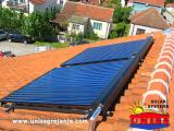 Solarno grejanje sanitarne vode - PETROVAC NA MLAVI / Konstrukcija 40 vakuumskih cevi WESTECH WT-58 - Heat pipe