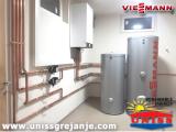 Toplotna pumpa Viessmann najnoviji tip Vitocal 200-S 16 kW unutrašnja jedinica, hidraulička instalacija - ŠETONJE