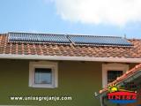Solarno dogrevanje kuce/Konstrukcija na kosom krovu 60 heat pipe-2X30