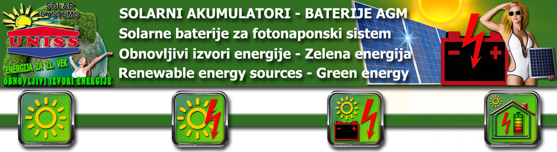 Solarni akumulatori - Solarne baterije